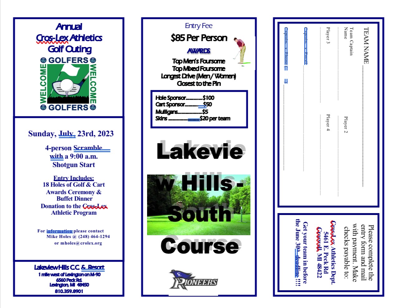 Lakeview Hills Country Club, Lexington MI